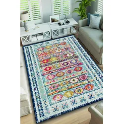 Conceptum Hypnose Carpet Weref, 200x290cm, plava