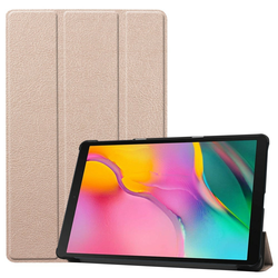 Modni etui/ovitek Smart Fold za Samsung Galaxy Tab A 10.1 2019 - zlate barve