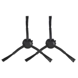 Stranska krtača, 2 kos, Črno za Xiaomi Mi Robot Vacuum S20+, S10+, X20+, X10+