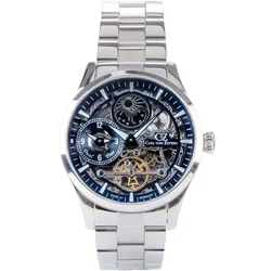 Carl von Zeyten CVZ0063BLMS Freiburg Automatic Mens Watch Dual Time 44mm