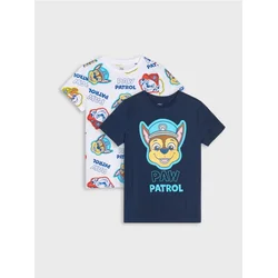 Sinsay - Pamučne majice sa PAW Patrol printom 2 pack - šareno