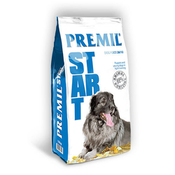 Premil Suva hrana za štence i mlade pse Start 26/12, Više vrsta mesa, 10kg