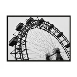 shumee SLIKOVNI PLAKAT V OKVIRJU 43x33 cm Carousel P934