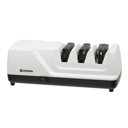 3-stage electric knife sharpener, 18W - Zokura