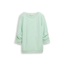 TOM TAILOR DENIM Majica meta/pastelno zelena