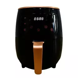 Quantek Friteza na vruć vazduh sa tajmerom Q1301BK, LCD, 6L, 1600W, Crna