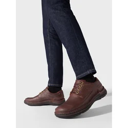 Clarks Nizki čevlji Nature Three 203390057 Rjava