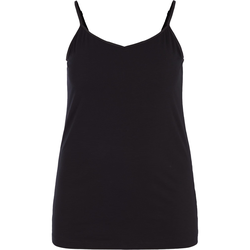 Zizzi Top STRAP, črna