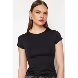 Trendyol Milla Ženska majica TWOSS24TS00238, Crna
