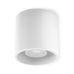 Sollux SL.0021 - Spot svetiljka ORBIS 1 1xGU10/10W/230V bela