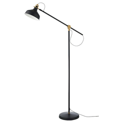 RANARP Podna/čitaća lampa, crna