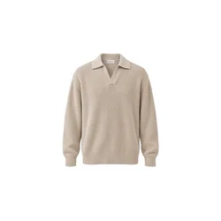 DAN FOX APPAREL Pulover Hasan temno siva