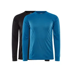 Craft CORE 2-PACK BASELAYER TOPS M, perilo m.maja sp, črna 1911948