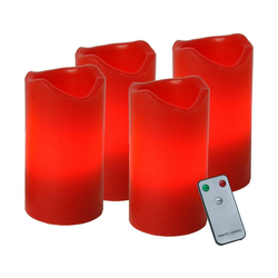 Eglo 410076 - Set 4x LED božićnih dekoracija ADVENT LED/0,18W/2xCR2032 + daljinski upravljač