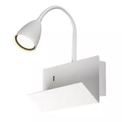 Rabalux Zidna lampa Tacito, GU10 1x25W, Bela