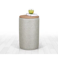 Atelier del Sofa Tabure 52x31cm, Sivo