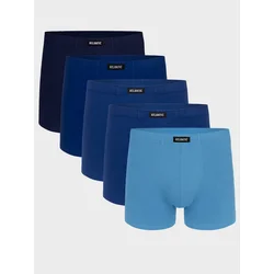 Atlantic Oprijete boksarice 5 Piece Modra