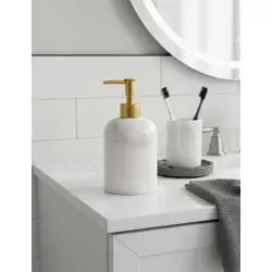 Aberto Design Dozer za sapun, Beli
