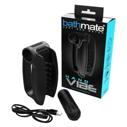 Bathmate Moški vibrirajoči masturbator Hand Vibe USB Premium silikonski