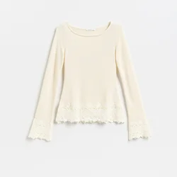 Reserved - Bluza s čipkom