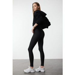 Trendyol Black Diver/Scuba Full Length Sports Tights