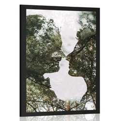 Plakat podoba ljubezni - 30x45 silver
