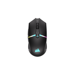 Corsair Nightsabre Wireless Gaming Maus – kabellose RGB Gaming Maus mit 11 programmierbaren Tasten und 26000 DPI