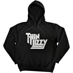 Thin Lizzy Stacked Logo Black XL Kapuco
