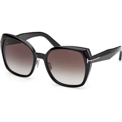 Tom Ford Naočare za sunce Plum 0FT1223 01B58, Crne