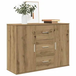 Komoda Artisan hrast 90x29,5x65 cm izrađeno drvo