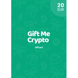 Gift Me Crypto Gift Card 20 EUR Key GLOBAL