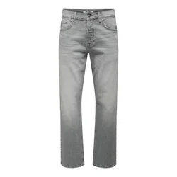 Only & Sons Kavbojke ONSEdge siv denim