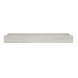 KONDELA Odlagalni prostor za posteljo Angel tip 96 - bela/craft