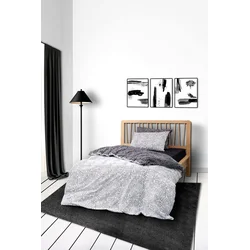 Lessentiel Maison Set posteljina Maze, 160 x 220 cm, Crna