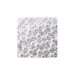16 mm plastična perla bela