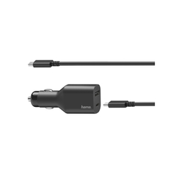 Hama univerzalni auto punjač, USB Type-C, PD, 5-20V,70W