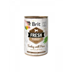 Brit Fresh Dog Turkey with Peas 400g