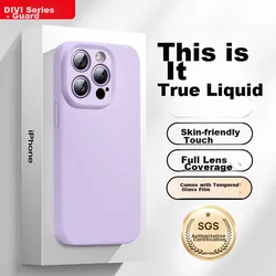 Divi Maska za mobilni telefon iPhone 14 Pro, Ljubičasta