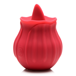 Bloomgasm Wild Violet 10X Licking Stimulator Red