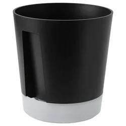 VARDTRÄD Saksija za samozalivanje, unutra/spolja prozirno/boja antracita, 24 cm