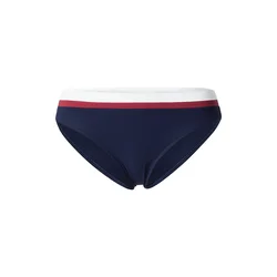 Banana Moon Bikini hlačke marine/češnjevo rdeča/bela