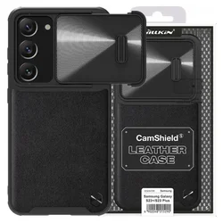 Maska za Samsung S23 Plus/ S916B Nillkin CamShield Leather S crna