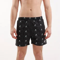 Lotto Muški kupaći kostim logo beach shorts, Crni