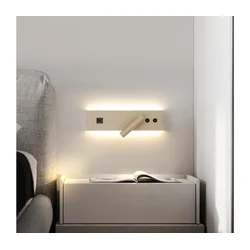 Brilagi-LED Zidno spot svetlo sa USB portom NOCTIS LED/3W/230V+LED/9W bež