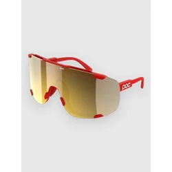 POC Devour Prismane Red Sunglasses prtly sny gld