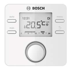 Sobni termostat BOSCH CR 100, 24 V - tjedni program