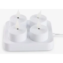 LED svećice sa punjačem+daljinski