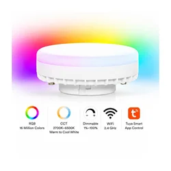Immax NEO 07816L - LED RGB+CCT prigušiva sijalica GX53/8W/230V Wi-Fi Tuya