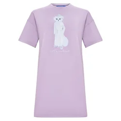 Cat e Lolette Majica Spa cat lila