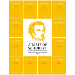 A TASTE OF SCHUBERT FOR MEDIUM VOICE
